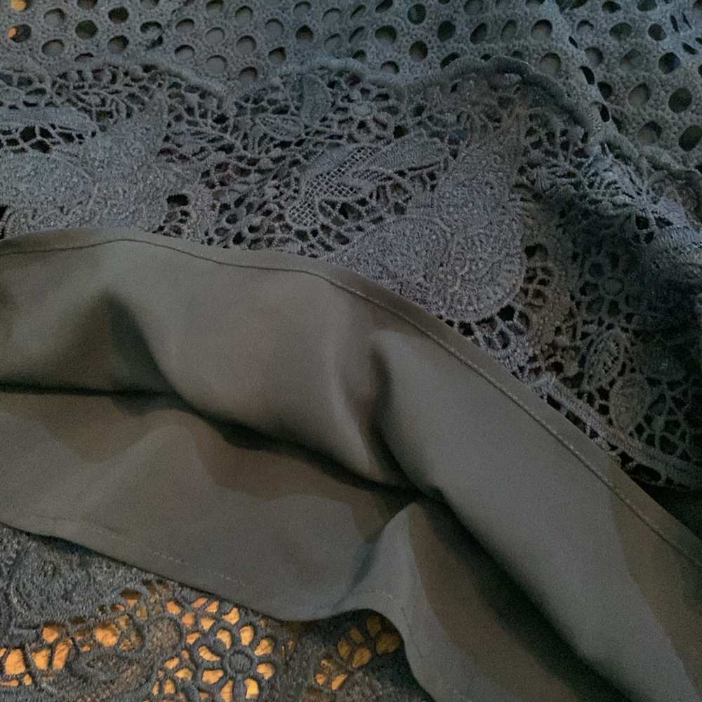 NWT Abercrombie & Fitch embroidered lace dress - Picture 8 of 9